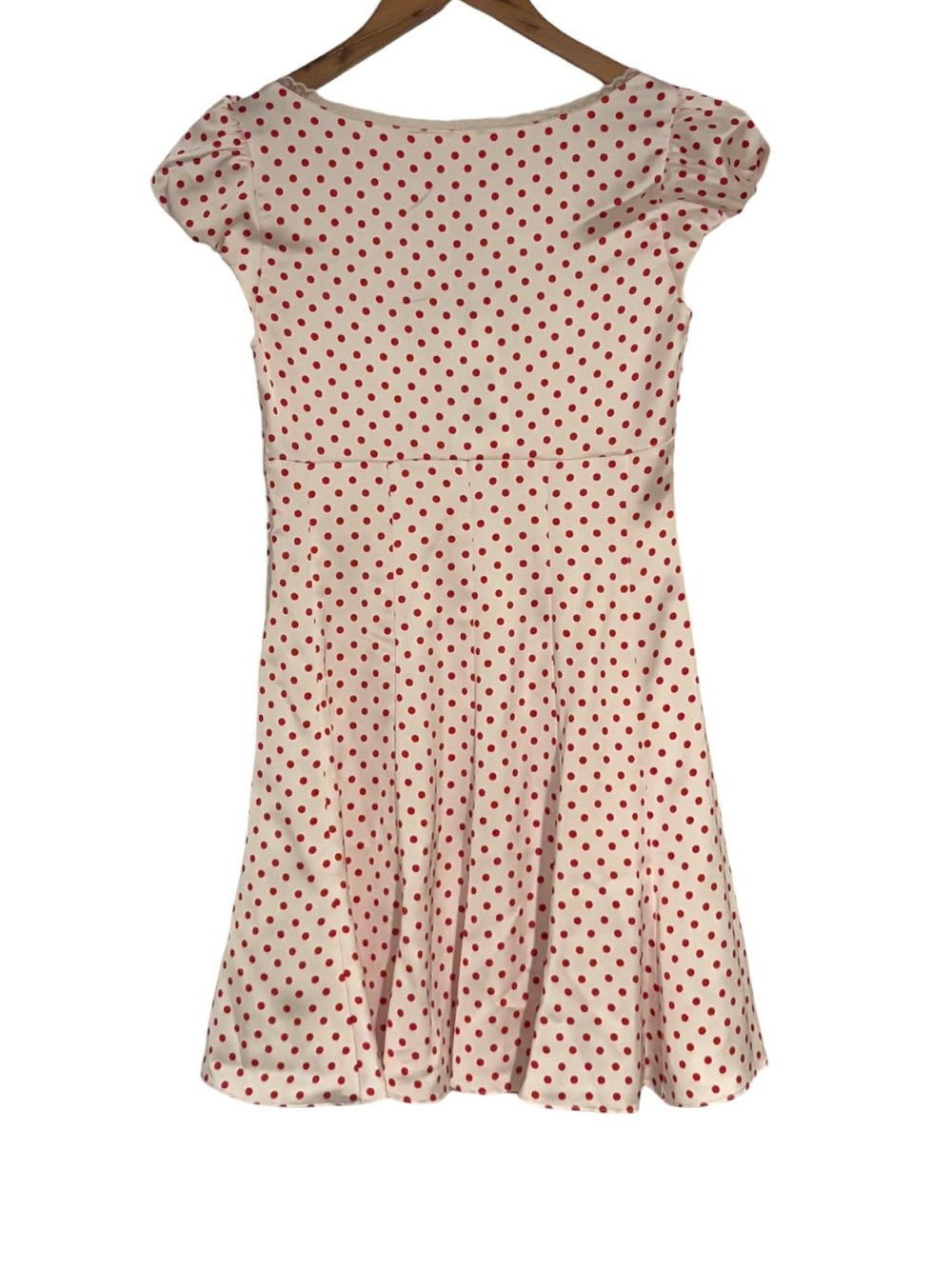 LoveShackFancy Avine Polka Dot Mini Dress - Picture 3 of 4